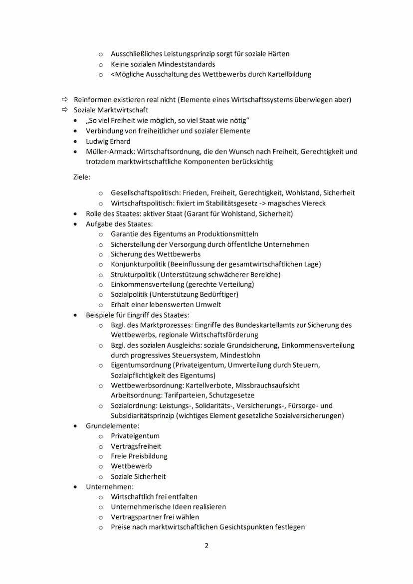 Wirtschaftspolitik:
Definition: Gesamtheit der Maßnahmen mit denen der Staat regelnd und gestaltend durch
legitimierte Instanzen in bestehen