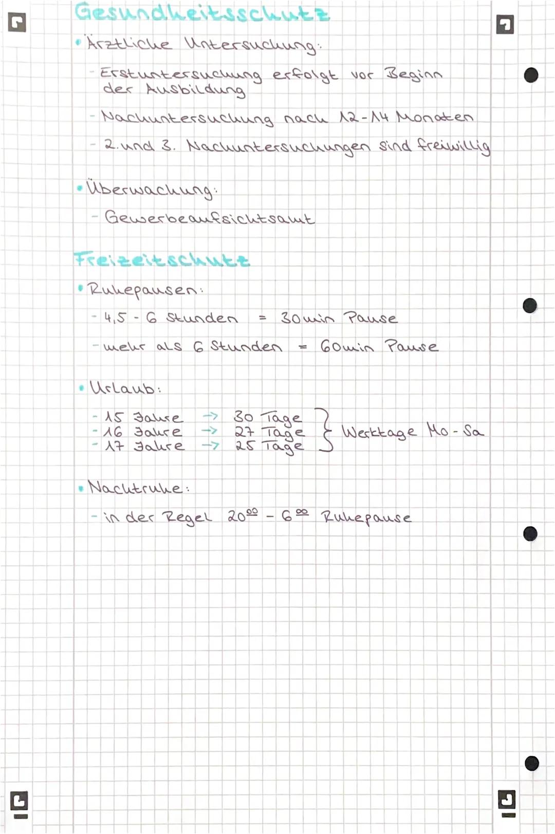 DI
Jugendarbeits-
Schutzgesetz
Geltungsbereich
Jugendliche über 15 Jahre bis unter
18 Jahre
↳unter 15 Jahre ist kinderarbeit
a> Verboten!
Zw