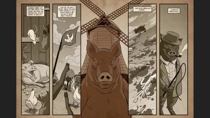 Know Bookreport: Animal Farm - George Orwell thumbnail