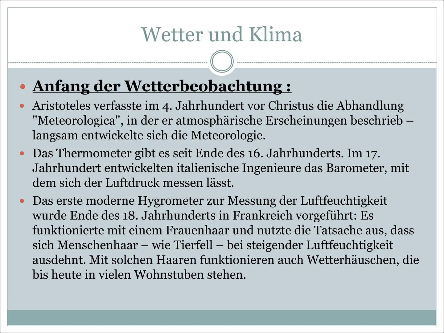 Wetter und Klima Handout
Beantworte alle Fragen zur Power Point Präsentation
1. Was bedeutet Klima/ Wetter ?
2. Nenne 2 Klimazonen mit jewei