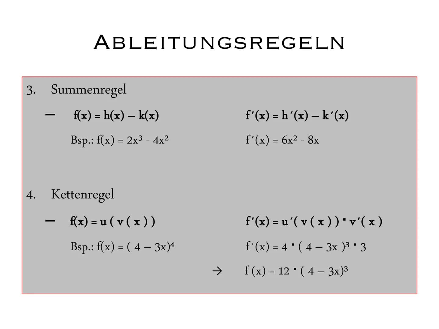 ABLEITUNGEN
J11.1 Ausarbeitung GFS Ableitungen:
Gliederung:
1. Was ist eine Ableitung?
2. Ableitungsregeln
3. Graphisches Ableiten
4. Quelle