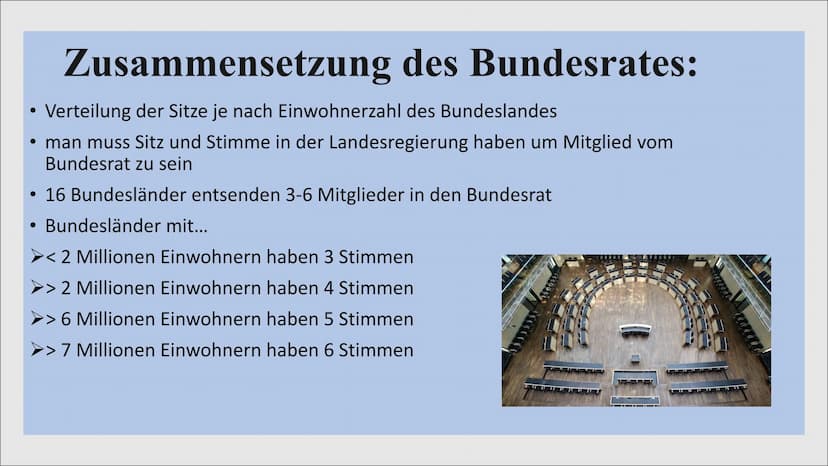 wwww.
BUNDESR
DER BUNDESRAT
BUNDESRAT ●
●
●
Zusammensetzung des Bundesrates
Aufgaben vom Bundesrat
Arbeitsweise vom Bundesrat
• Kritik an de
