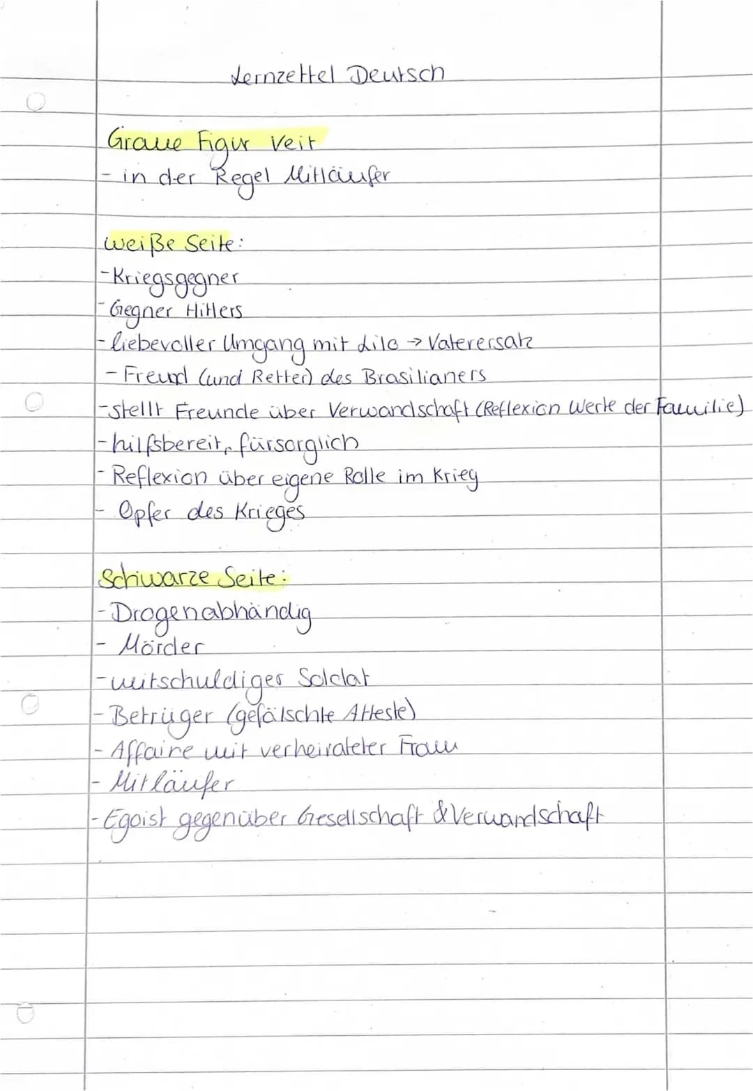 Unter der Drachenwand: Zusammenfassung & Veit Kolbe Charakterisierung