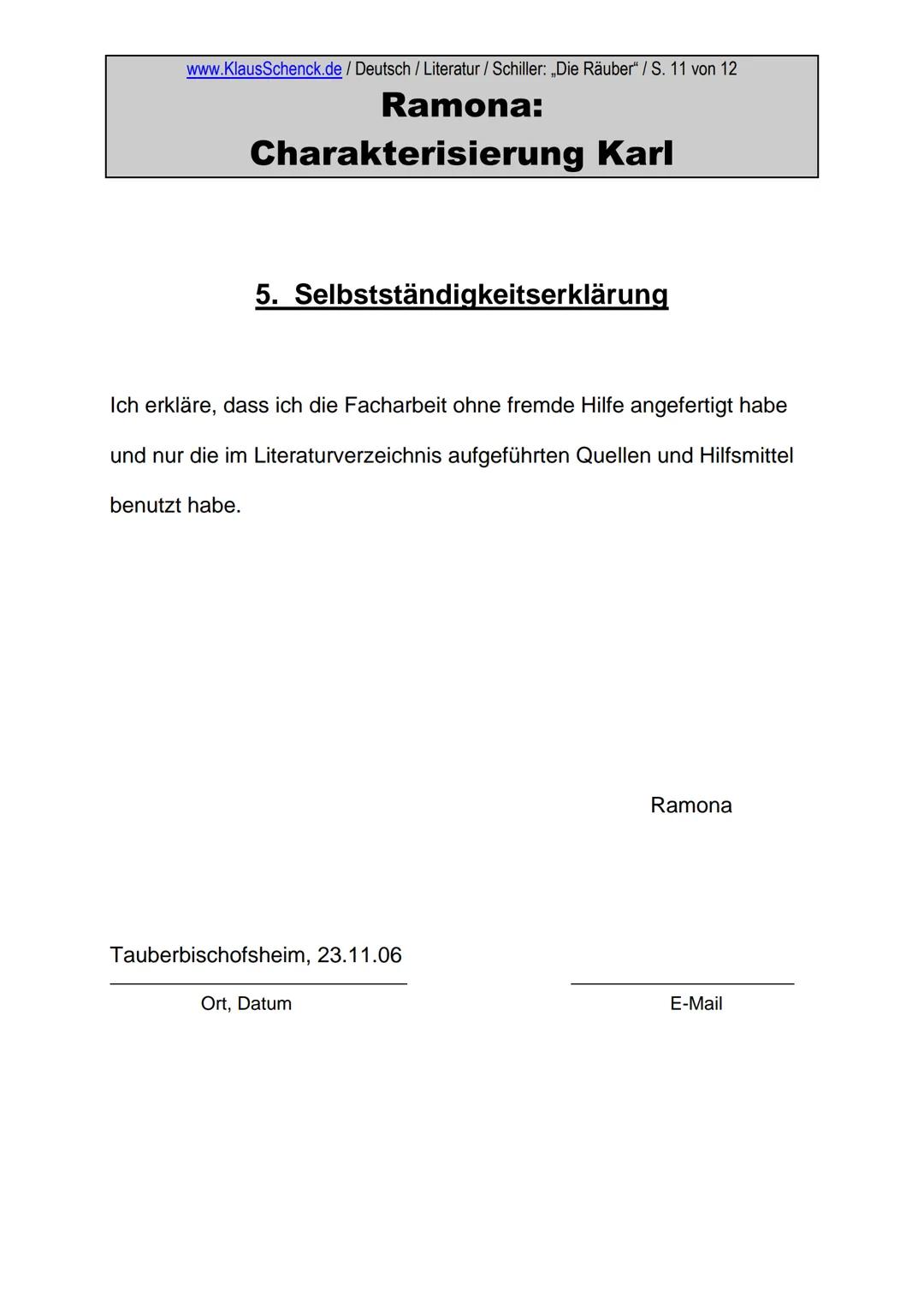 
<p>Ein Schauspiel von fünf Akten, herausgegeben von Friedrich Schiller, zweite verbesserte Auflage. Frankfurt und Leipzig, bei Tobias Löffl