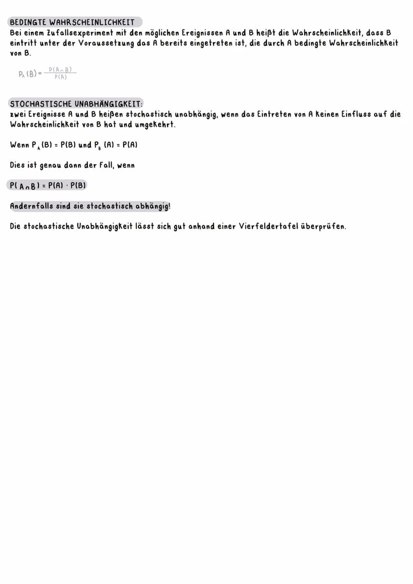 EREIGNISSE
Ergebnisraum Ω:
umfasst alle möglichen Ausgänge (Ergebnisse) eines Zufallsexperiments. Die Anzahl der Elemente vom
Ergebnisraum w