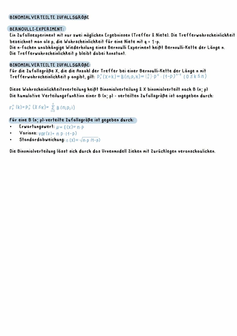 EREIGNISSE
Ergebnisraum Ω:
umfasst alle möglichen Ausgänge (Ergebnisse) eines Zufallsexperiments. Die Anzahl der Elemente vom
Ergebnisraum w