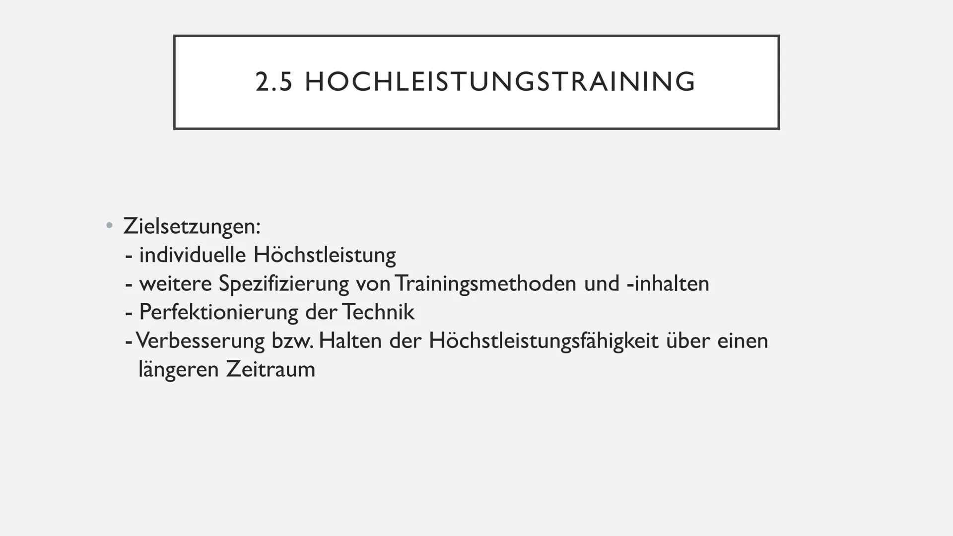 TRAININGSPLANUNG UND
STEUERUNG DES LANGFRISTIGEN
TRAININGSPROZESSES
von Celina Schneider und Sina Hradetzky Sina Hradetzky und Celina Schnei