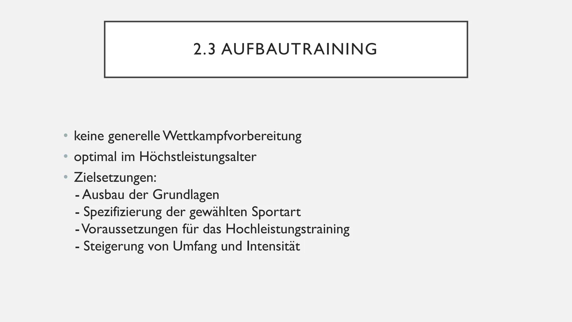 TRAININGSPLANUNG UND
STEUERUNG DES LANGFRISTIGEN
TRAININGSPROZESSES
von Celina Schneider und Sina Hradetzky Sina Hradetzky und Celina Schnei