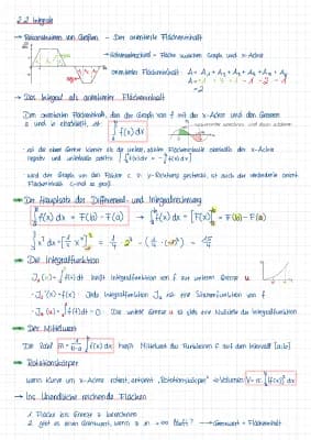 Know Das Integral (Analysis, Stammfunktionen, integrieren), Abi thumbnail