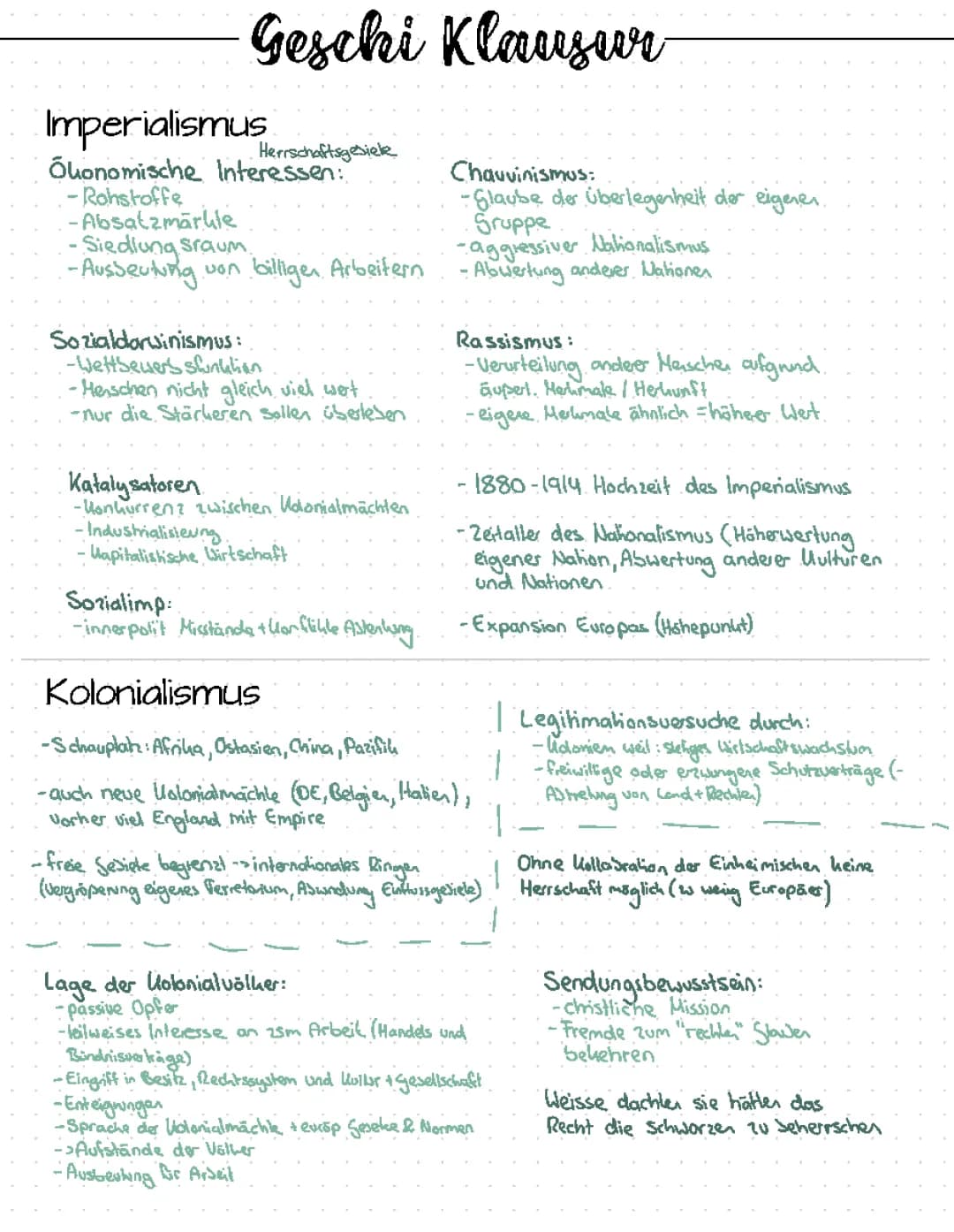imperialismus und kolonialismus ( herero aufstand)