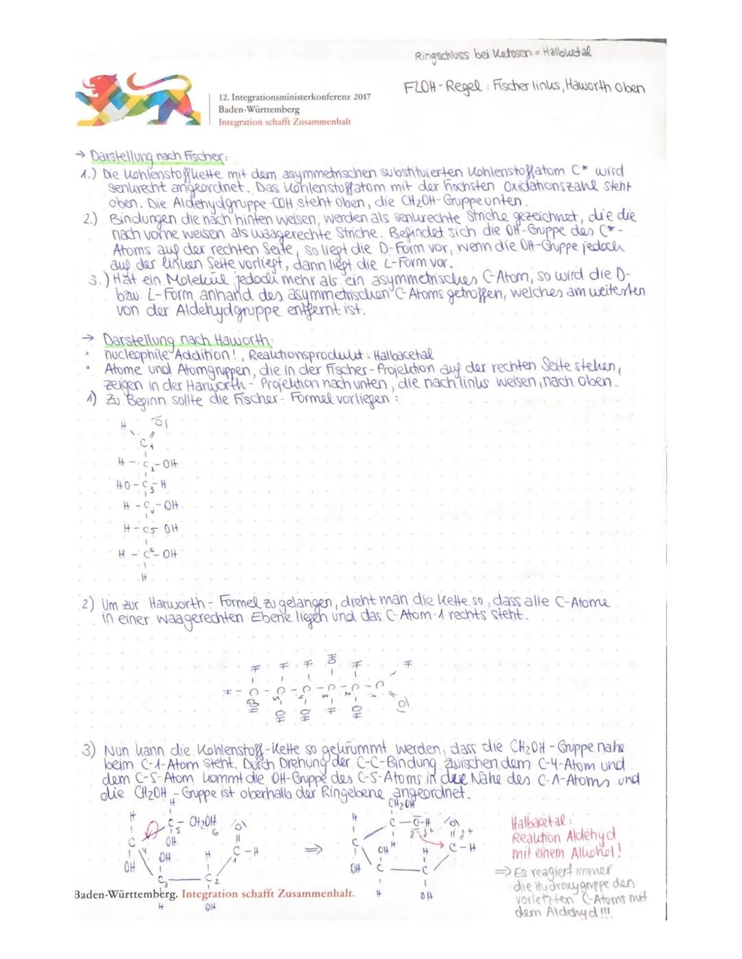 12. Integrationsministerkonferenz 2017
Baden-Württemberg
Integration schafft Zusammenhalt

Q2

a) Kohlenhydrate & Peptide
*   Kohlenhydrate 