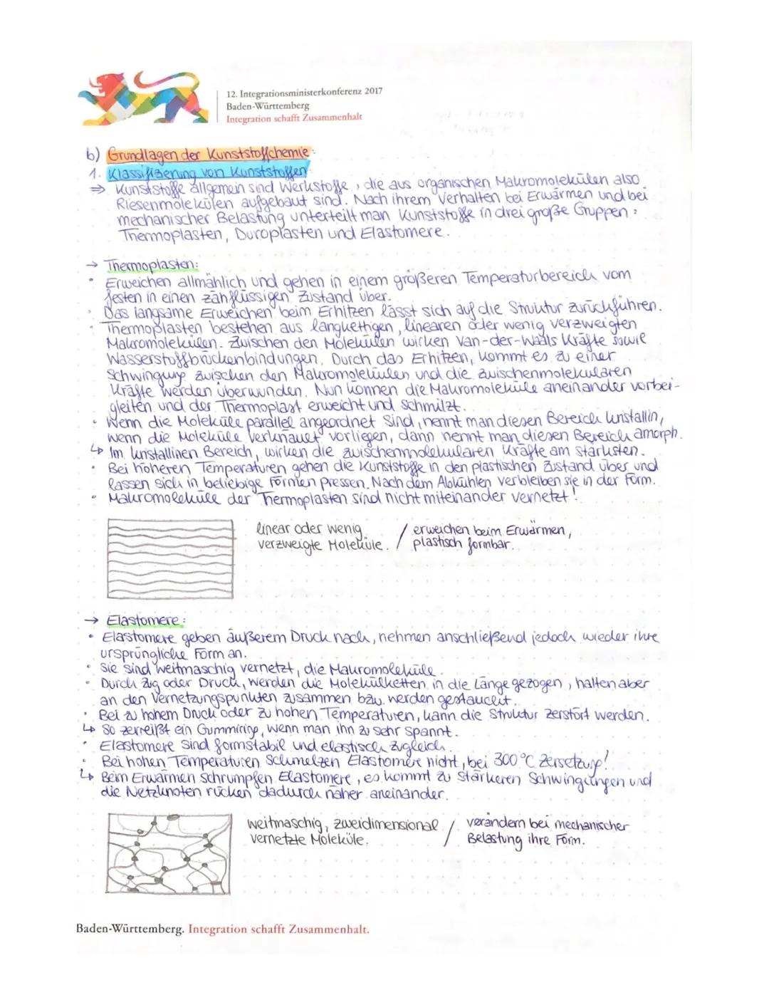 12. Integrationsministerkonferenz 2017
Baden-Württemberg
Integration schafft Zusammenhalt

Q2

a) Kohlenhydrate & Peptide
*   Kohlenhydrate 
