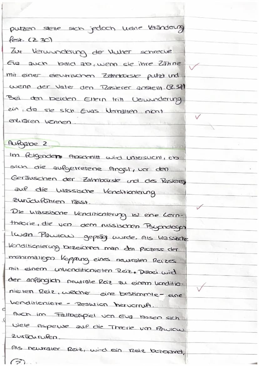 Aufgaben:
1. Fasse die dargestellte Situation, in der sich Eva befindet, in eigenen Worten zusam-
men. (18 Punkte)
Bearbeitungshinweise:
● E