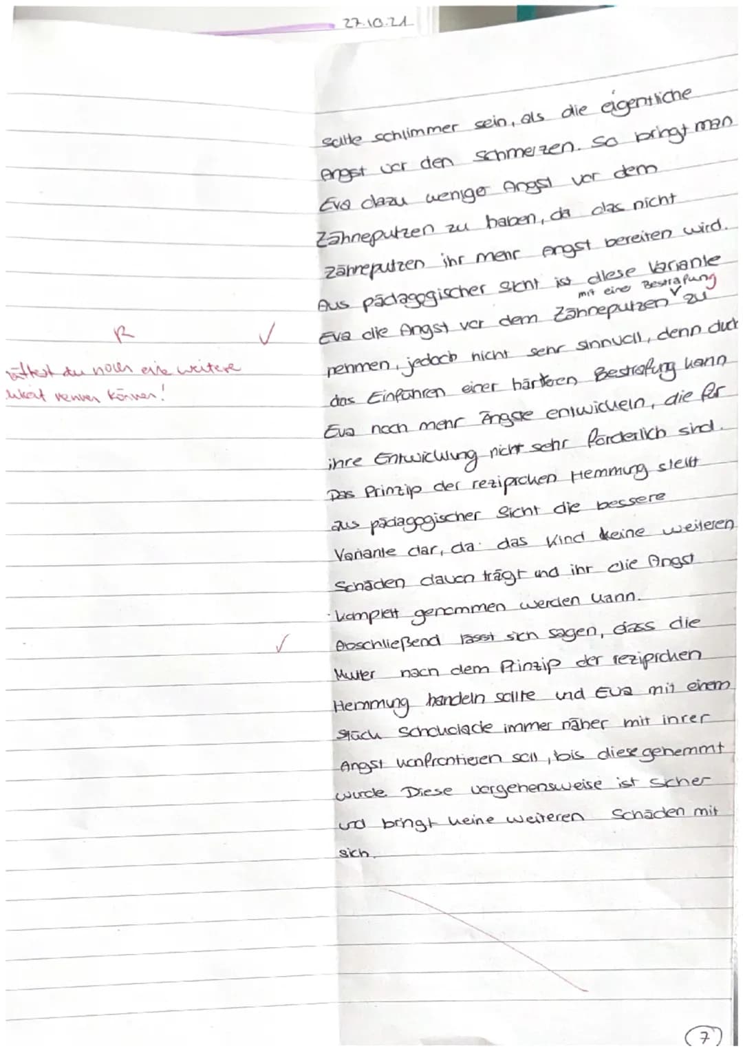Aufgaben:
1. Fasse die dargestellte Situation, in der sich Eva befindet, in eigenen Worten zusam-
men. (18 Punkte)
Bearbeitungshinweise:
● E