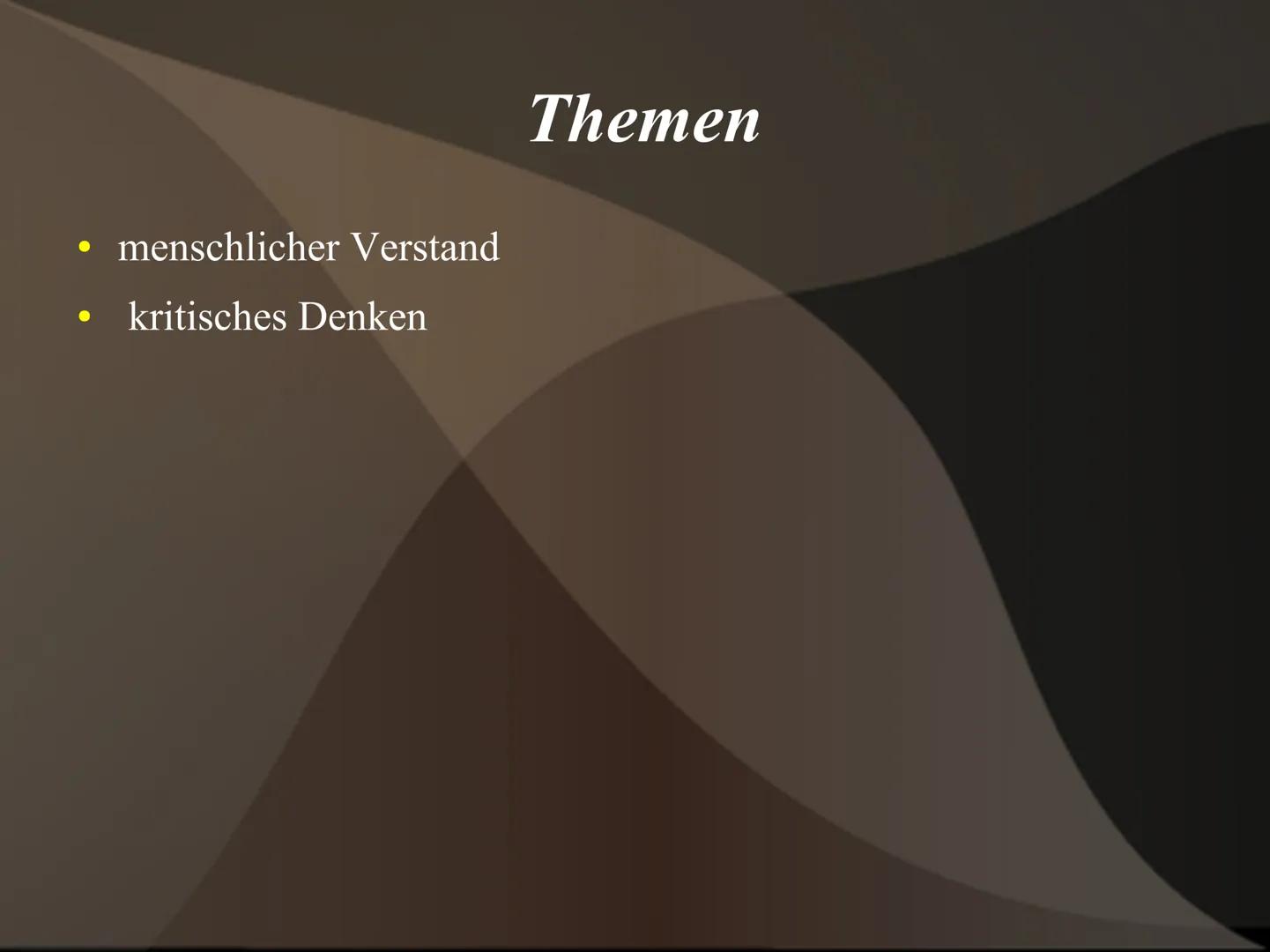 Die Epoche
Der Aufklärung
Von Alaa 11c Gliederung
1. Definition
2. der Phasen
3. Merkmale
3.1 Historische Kontext
3.2 Philosophische Hinterg