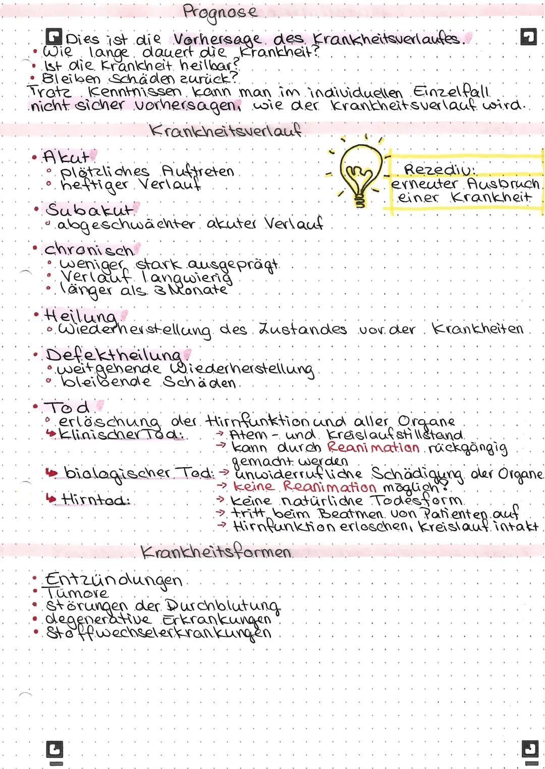 # Pathologie
Krankheitslehre

Definition

Die Lehre von der Entstehung von Krankheiten und von den
Veränderungen der erkrankten Organe.

Bei