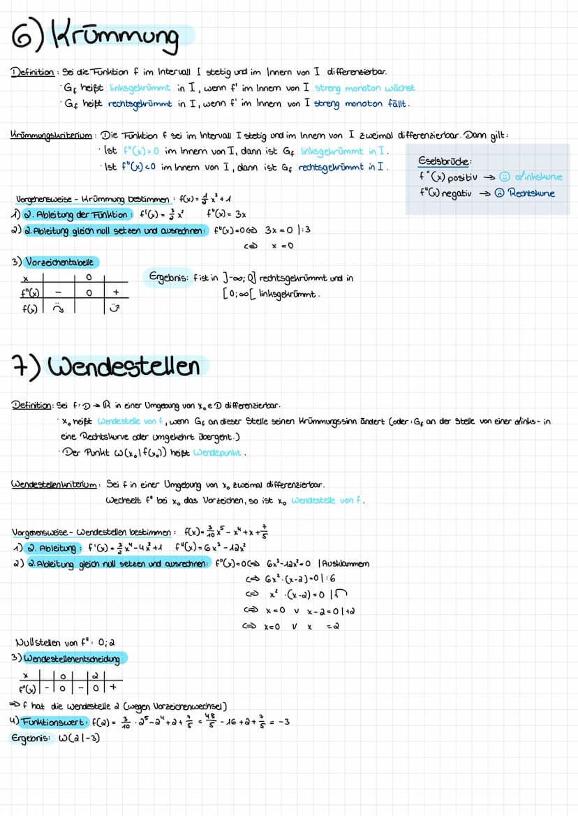 Differenzialrechnung
1) Ableitungsregeln
I. Faktorregel:
Ist die Funktion f:D → R an der Stelle x ED differenzierbar und ist de 1R, so ist a
