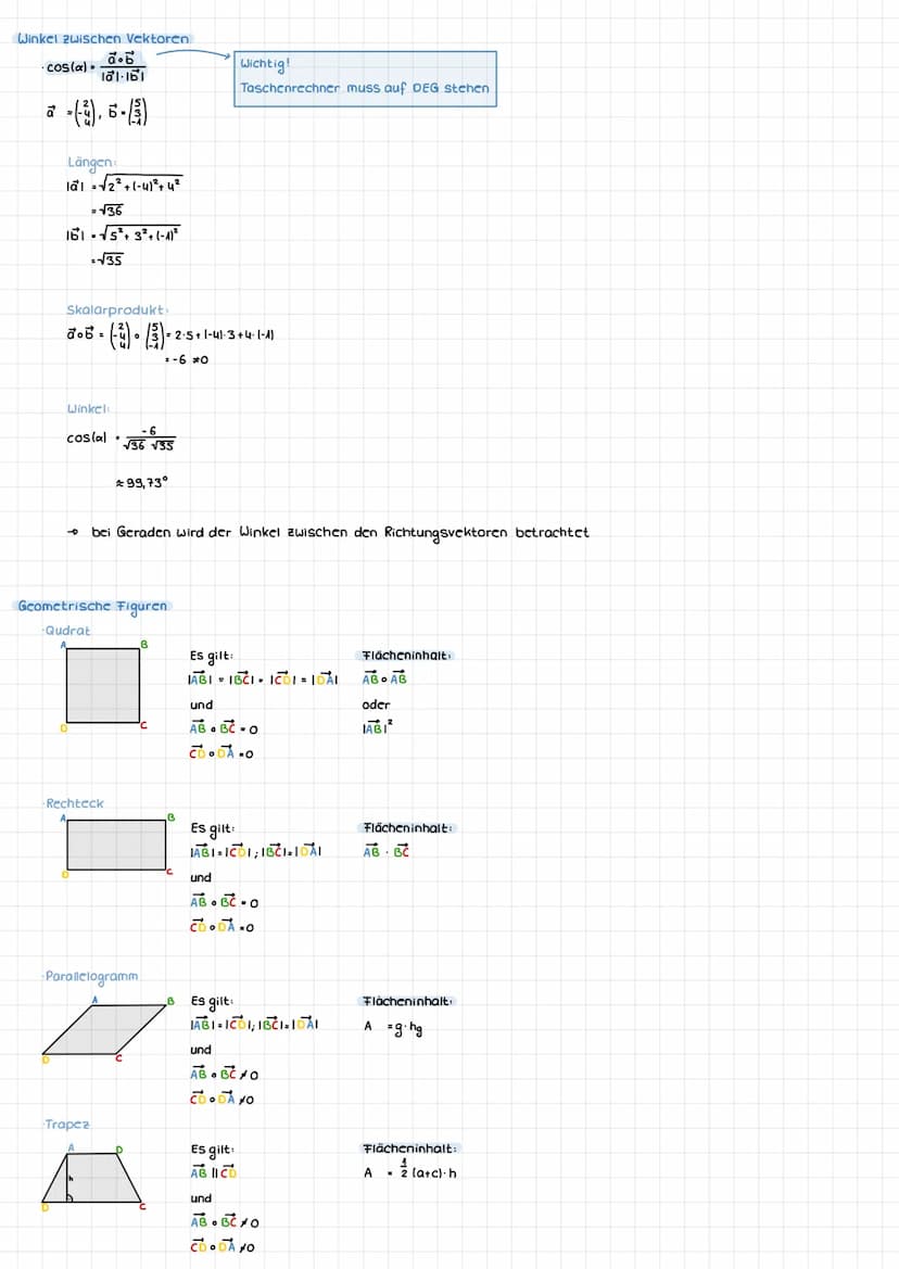 Koordinatensystem
-IR³3 Dimensionen (x₁, X2, X3)
Tiefenachse (x) erweitert
X₂ und x32 Kästchen
X₁1 diagonales kästchen
Verbindungsvektor
von