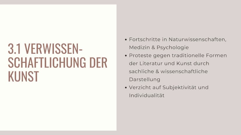 Packleiner and
Hay Beckons
Rothe
NATURALISMUS
TIO INHALTSVERZEICHNIS
1. Allgemeine Fakten
2. Zeitgeschichtlicher Hintergrund
2.1 Kernproblem