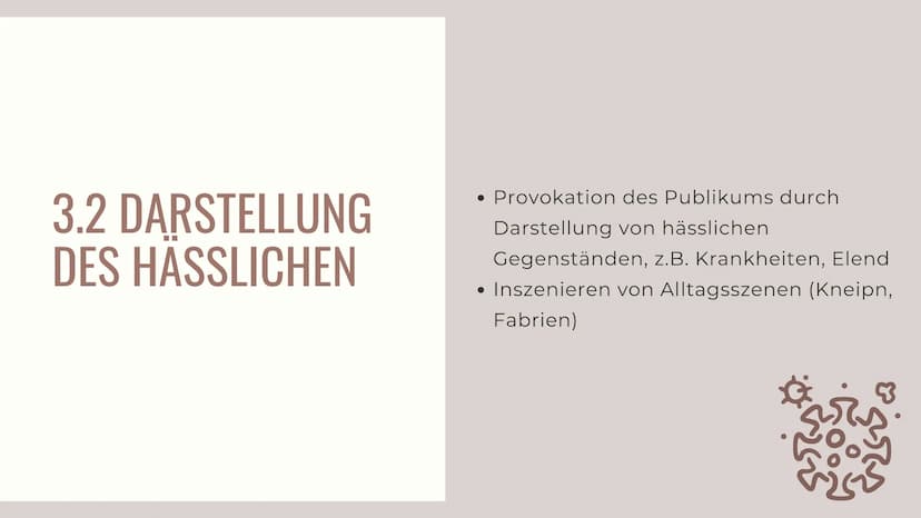 Packleiner and
Hay Beckons
Rothe
NATURALISMUS
TIO INHALTSVERZEICHNIS
1. Allgemeine Fakten
2. Zeitgeschichtlicher Hintergrund
2.1 Kernproblem