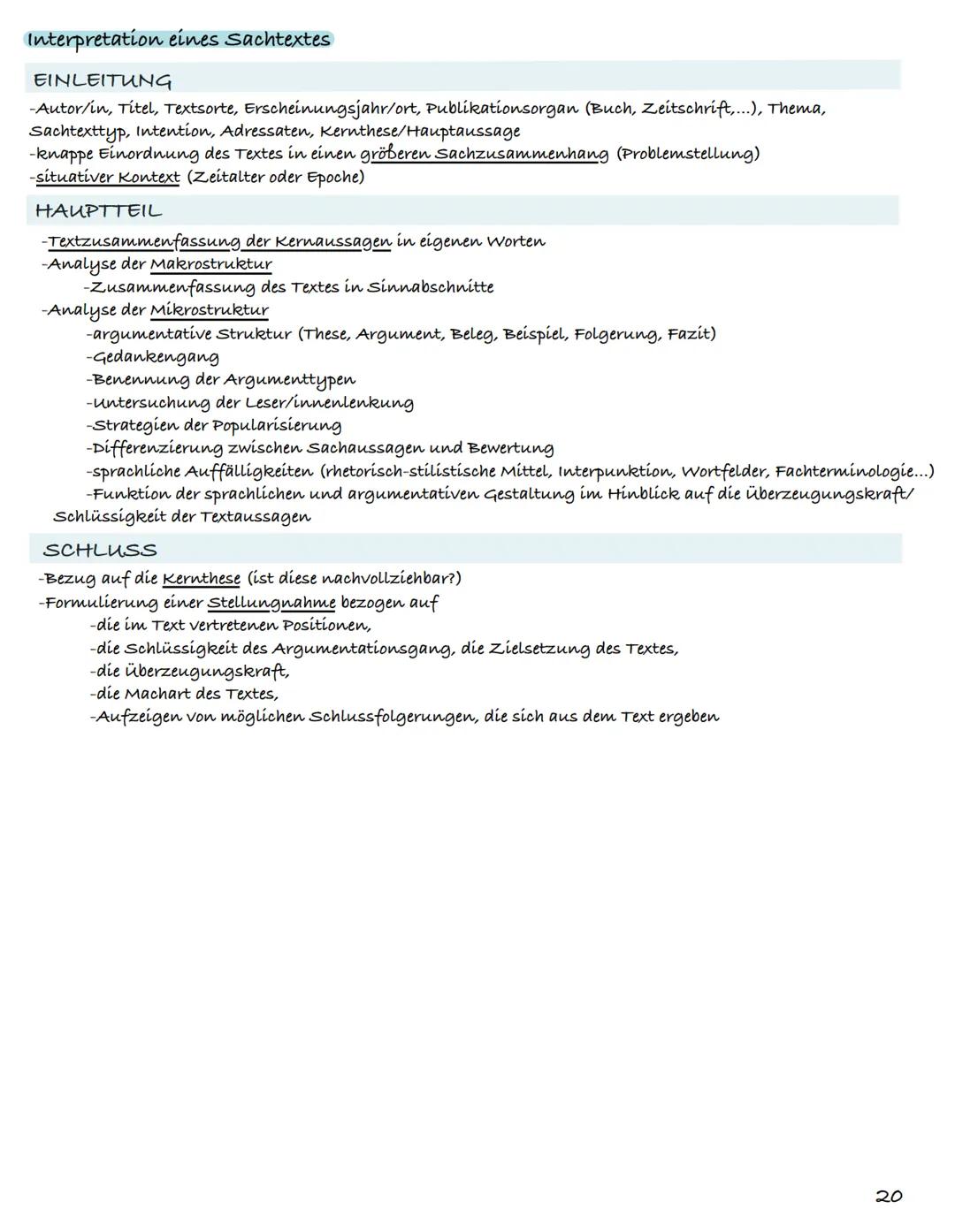 Sachtexte Definition
Ein Sachtext bezeichnet eine Textsorte, die den Leser über ein Thema informiert. Seine grundlegende
Funktion besteht al