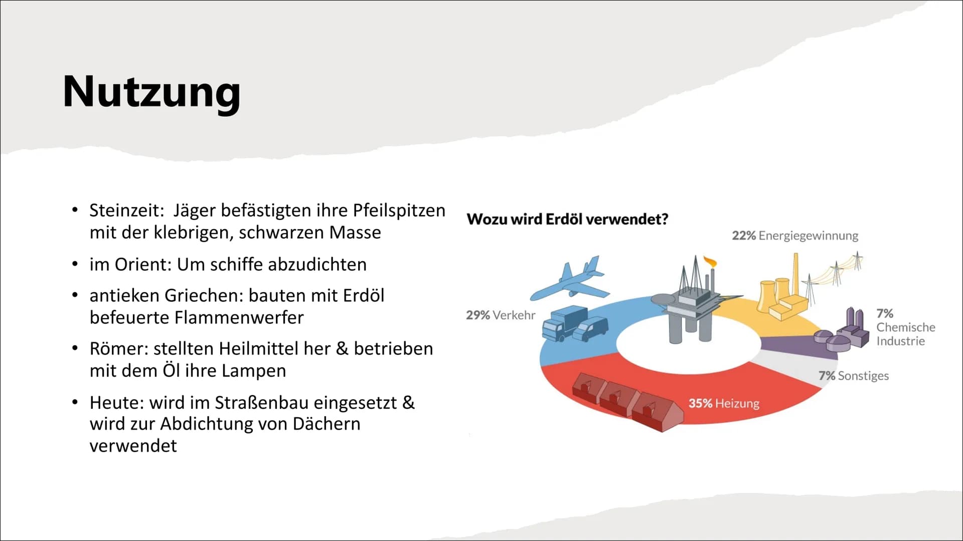 Erdöl- fossiler Energie
Träger
(nur begrenzt verfügbar) Inhaltsverzeichnis
●
●
●
●
●
●
●
Was ist Erdöl?
Wie entsteht Erdöl?
Erdölförderung
E