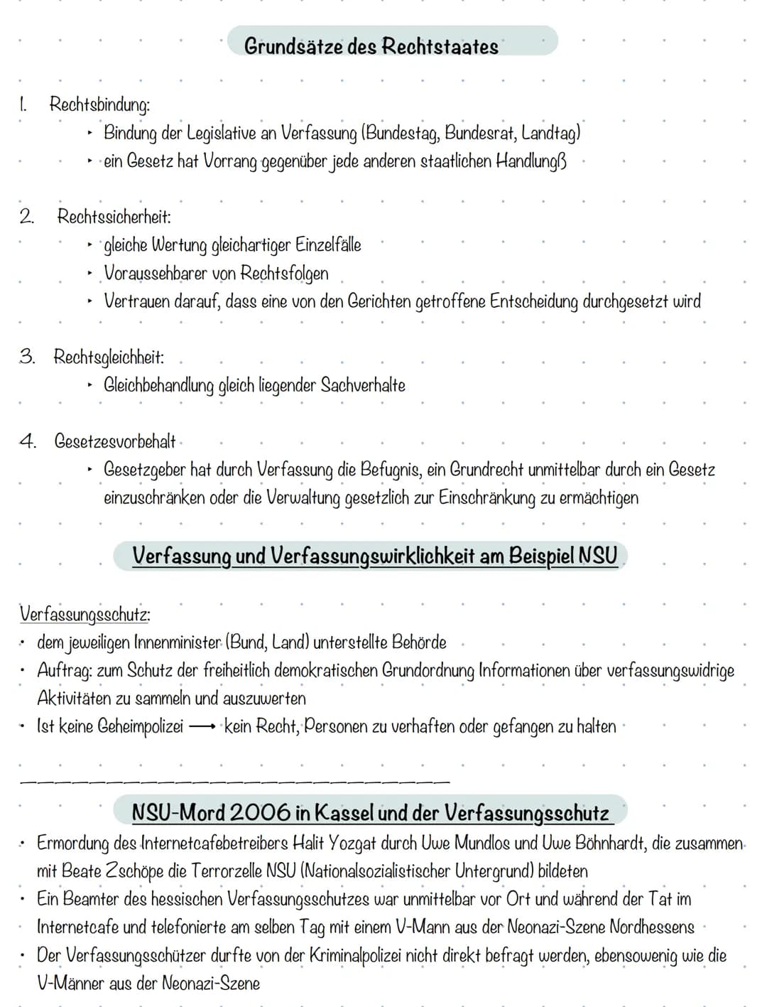 Verfassung und Verfasungswirklichkeit
Rechtsstaatlichlichkeit und Verfassungskonflikte
Grungesetz:-Verfassung der BRD
Grundlage für stabile 