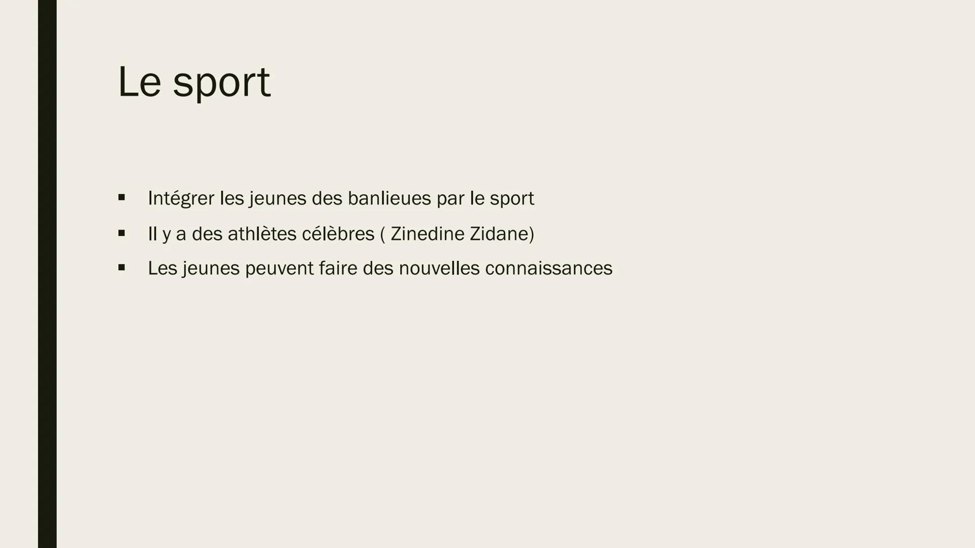 LES BANLIEUES Á
PARIS
La situation actuelle et suggestions d'amélioration Structure
1.
Définition
2. La situation actuelle
3. Les suggestion