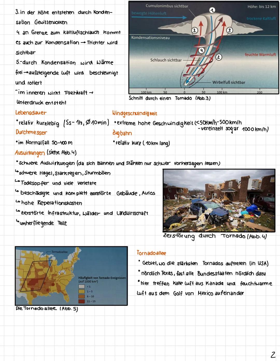 # HURRIKANS UND TORNADOS

Die Begriffe Tornado und Hurrikan werden oft synonym verwendet. Dabei unterscheiden die
Metereologen genau. Aber w