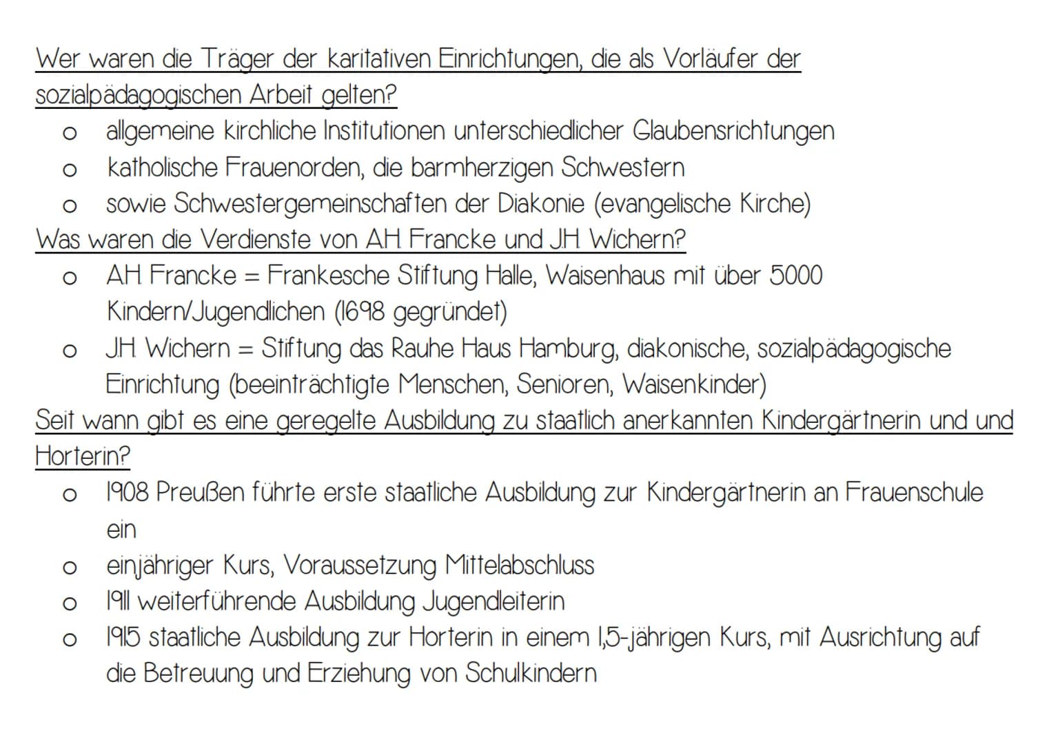 Modul 1
GESCHICHTE DER PROFESSIONALISIERUNG
Seit wann gibt es das Berufsprofil Erzieher und Erzieherin?
Seit 1967 in der BRD, Rahmenvereinba