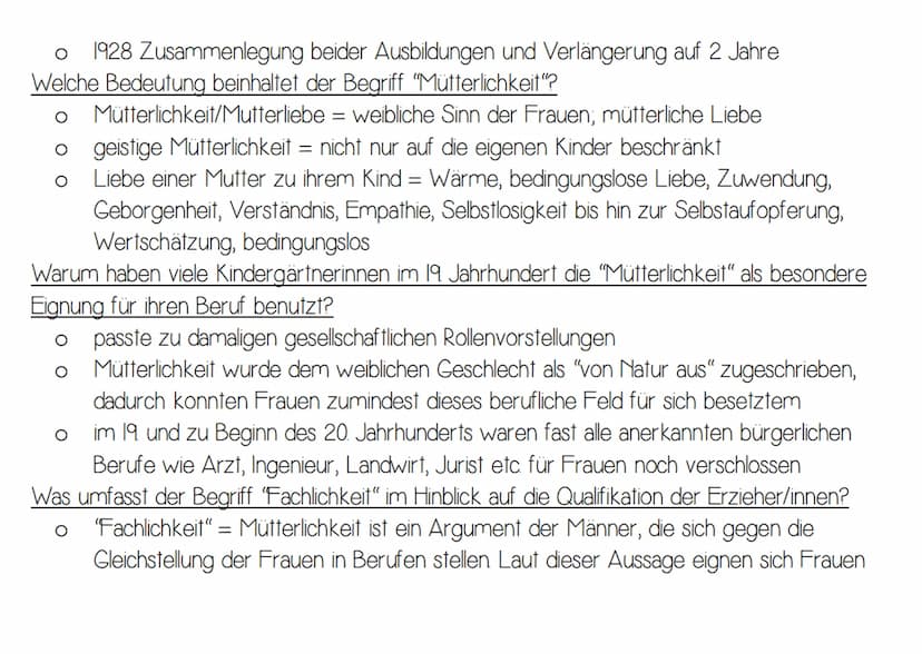 Modul 1
GESCHICHTE DER PROFESSIONALISIERUNG
Seit wann gibt es das Berufsprofil Erzieher und Erzieherin?
Seit 1967 in der BRD, Rahmenvereinba