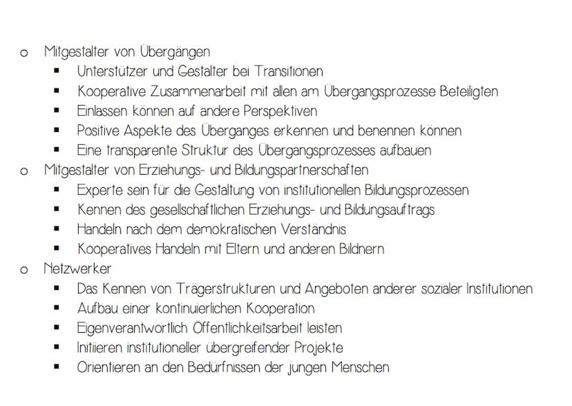 Modul 1
GESCHICHTE DER PROFESSIONALISIERUNG
Seit wann gibt es das Berufsprofil Erzieher und Erzieherin?
Seit 1967 in der BRD, Rahmenvereinba