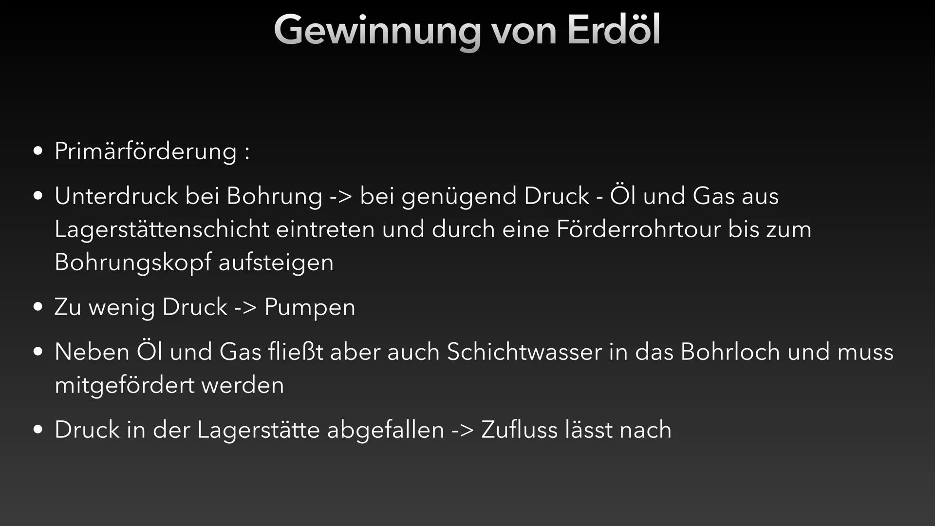 Erdöl und Erdgas als fossile
Rohstoffe und Energieträger ●
Entstehung von Erdöl & Erdgas
• Zusammensetzung von Erdöl & Erdgas
Eigenschaften 