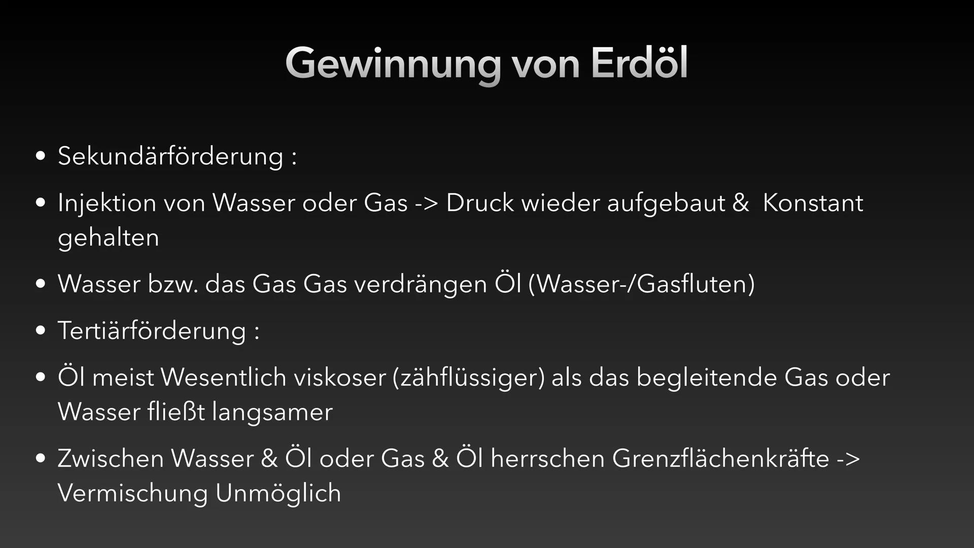 Erdöl und Erdgas als fossile
Rohstoffe und Energieträger ●
Entstehung von Erdöl & Erdgas
• Zusammensetzung von Erdöl & Erdgas
Eigenschaften 