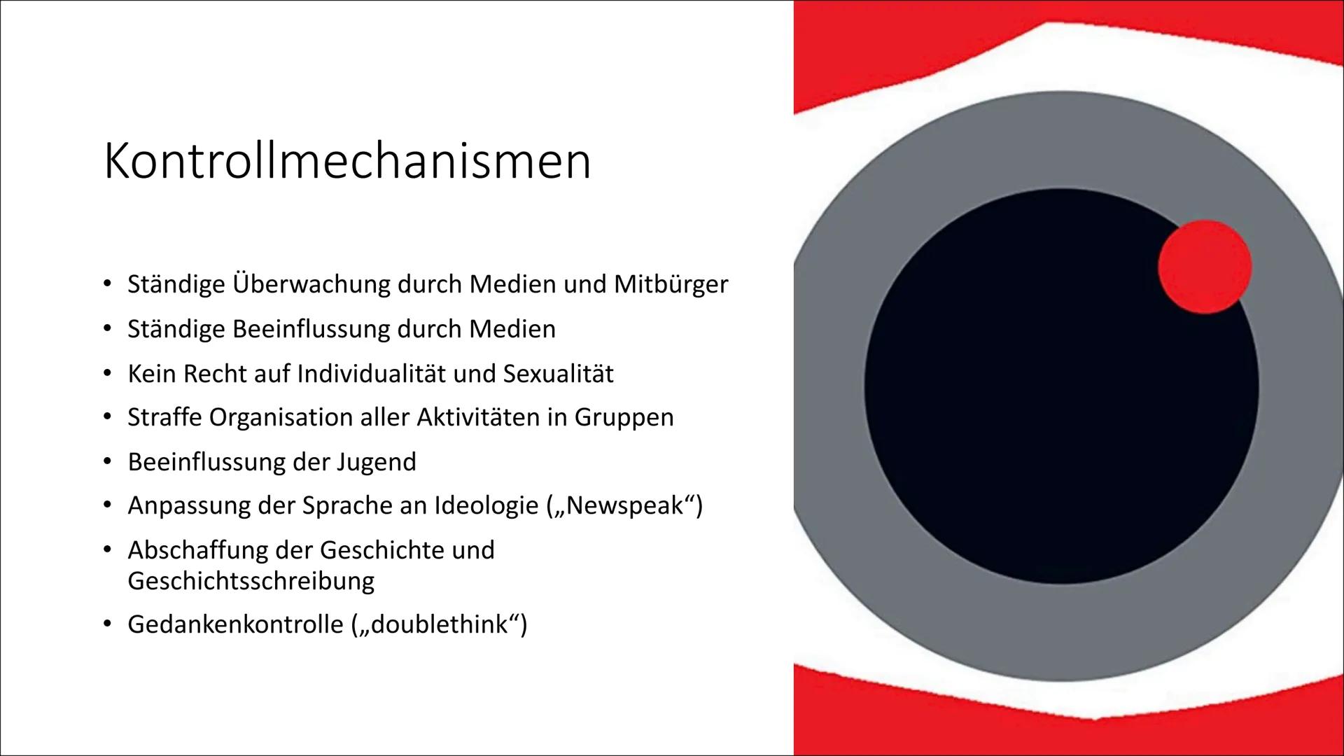 1984
George Orwell Inhaltsverzeichnis
George Orwell
Hintergrund
Einleitung ,,1984"
Inhaltsangabe
●
●
●
• Weltkarte
●
●
●
●
●
Staatssystem
Ko