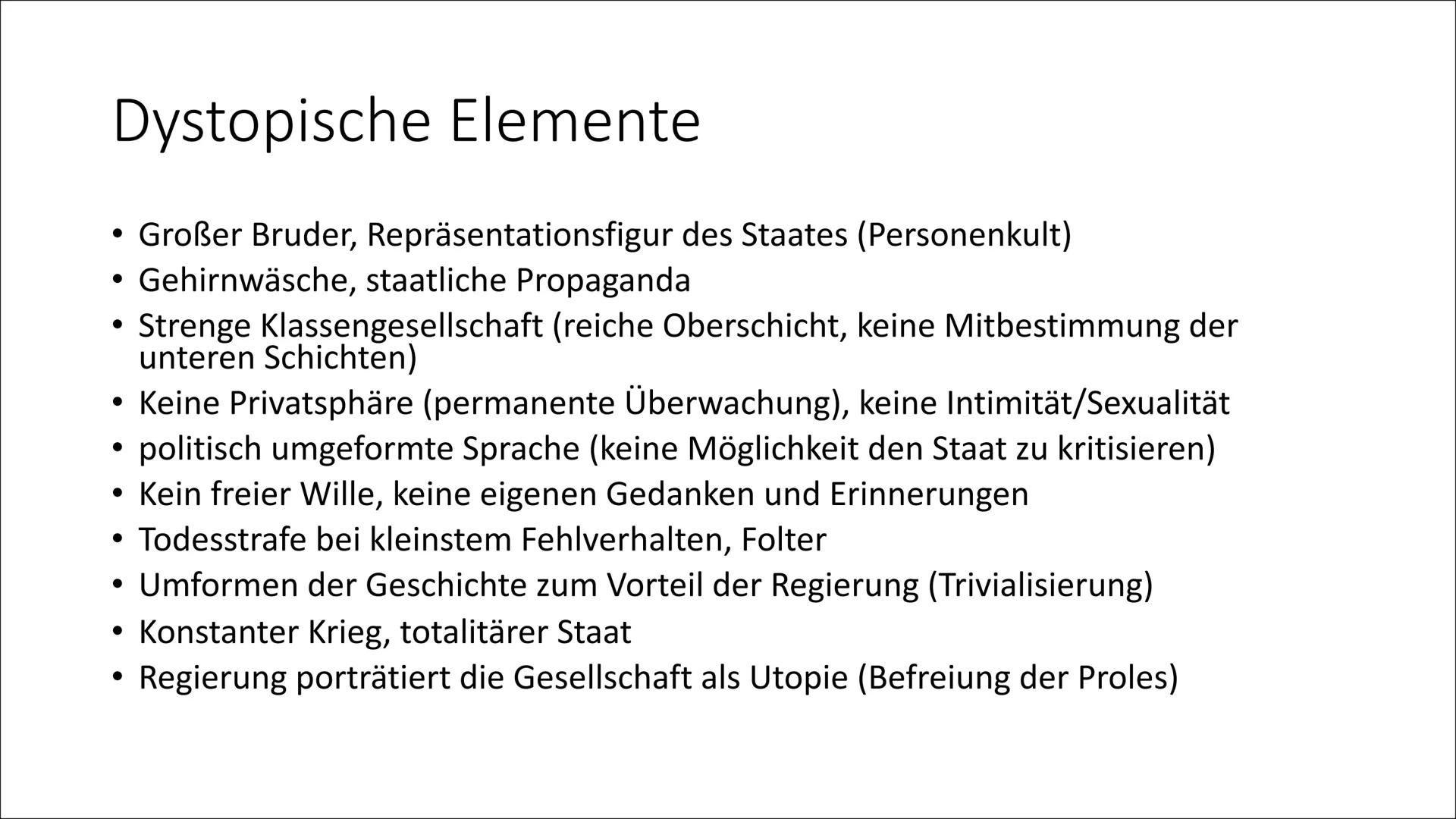 1984
George Orwell Inhaltsverzeichnis
George Orwell
Hintergrund
Einleitung ,,1984"
Inhaltsangabe
●
●
●
• Weltkarte
●
●
●
●
●
Staatssystem
Ko