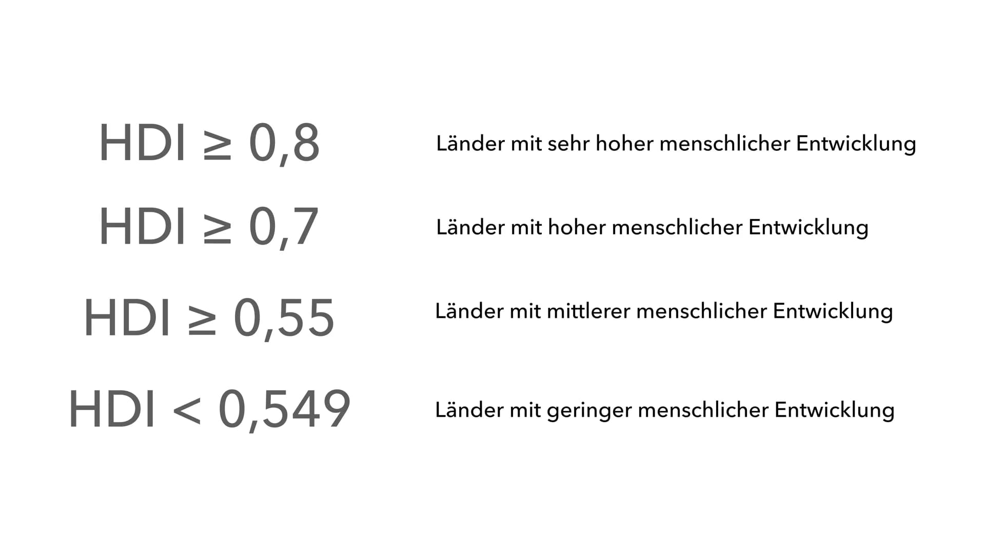 „Menschen sind der wirkliche Reichtum eines Landes. Das
grundlegende Ziel von Entwicklung, Rahmenbedingungen zu
schaffen, die Menschen ein l