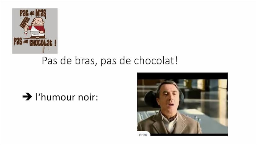 Une caracteristique
personnelle
Un caractère qui se moque de
qn
Le manque d'expérience
Il ne faut pas le perdre => qc qui
nous fait survivre