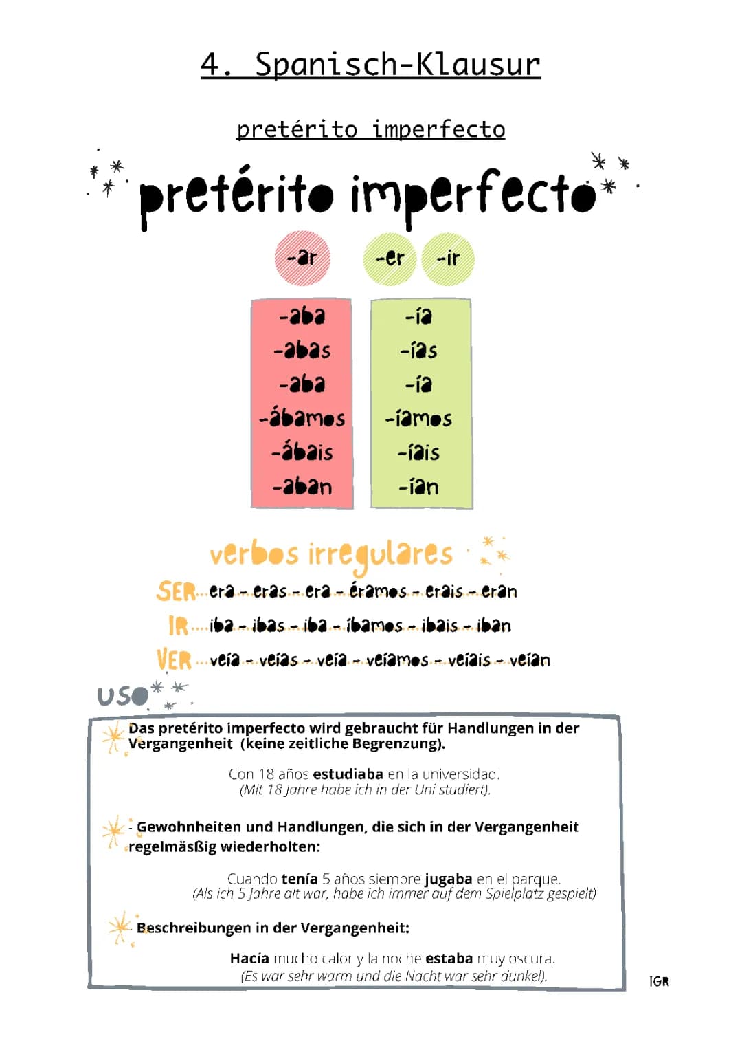Ejercicios Divertidos de Indefinido e Imperfecto en Español