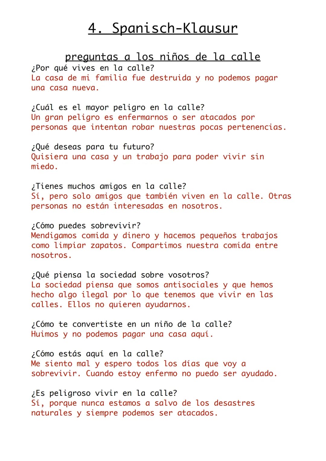 4. Spanisch-Klausur
pretérito imperfecto
pretérito imperfect.
-er -ir
-ar
-aba
-abas
-aba
-ábamos
-ábais
-aban
-ía
-ías
-ía
-íamos
-íais
-ía
