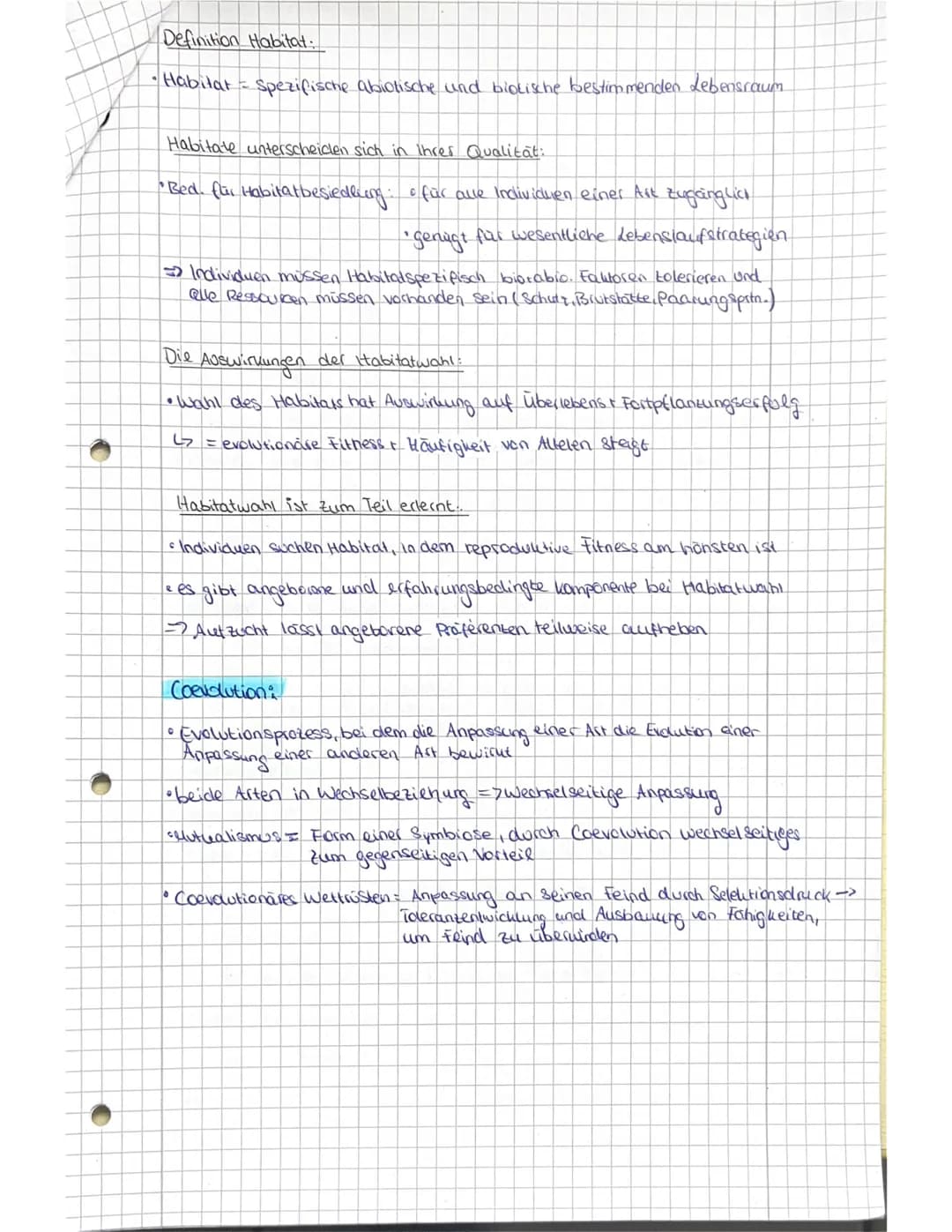 Abitur vorbereitung Biologie LK - Evolution
Grundwissen:
Evolution = Entwicklung und erfolgt durch Veränderung in Gestat
und Verhalten des P