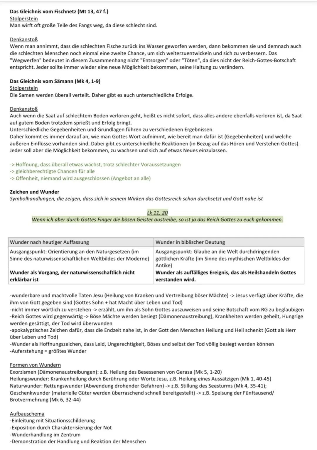 Q1.1 Die Reich-Gottes-Botschaft
Das Reich Gottes
-> Werte: Vergebung, Barmherzigkeit, Gerechtigkeit, Freiheit, Reichtum, Liebe, Versöhnung, 