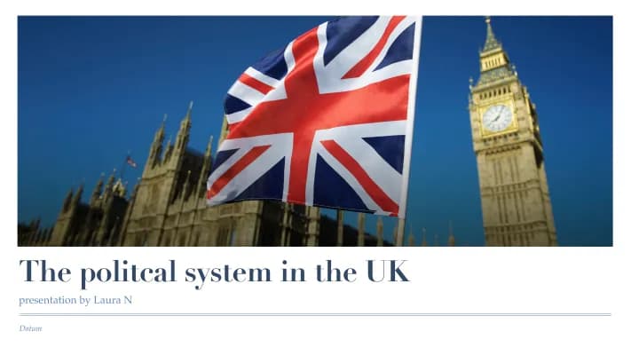 Know The political system in the UK thumbnail