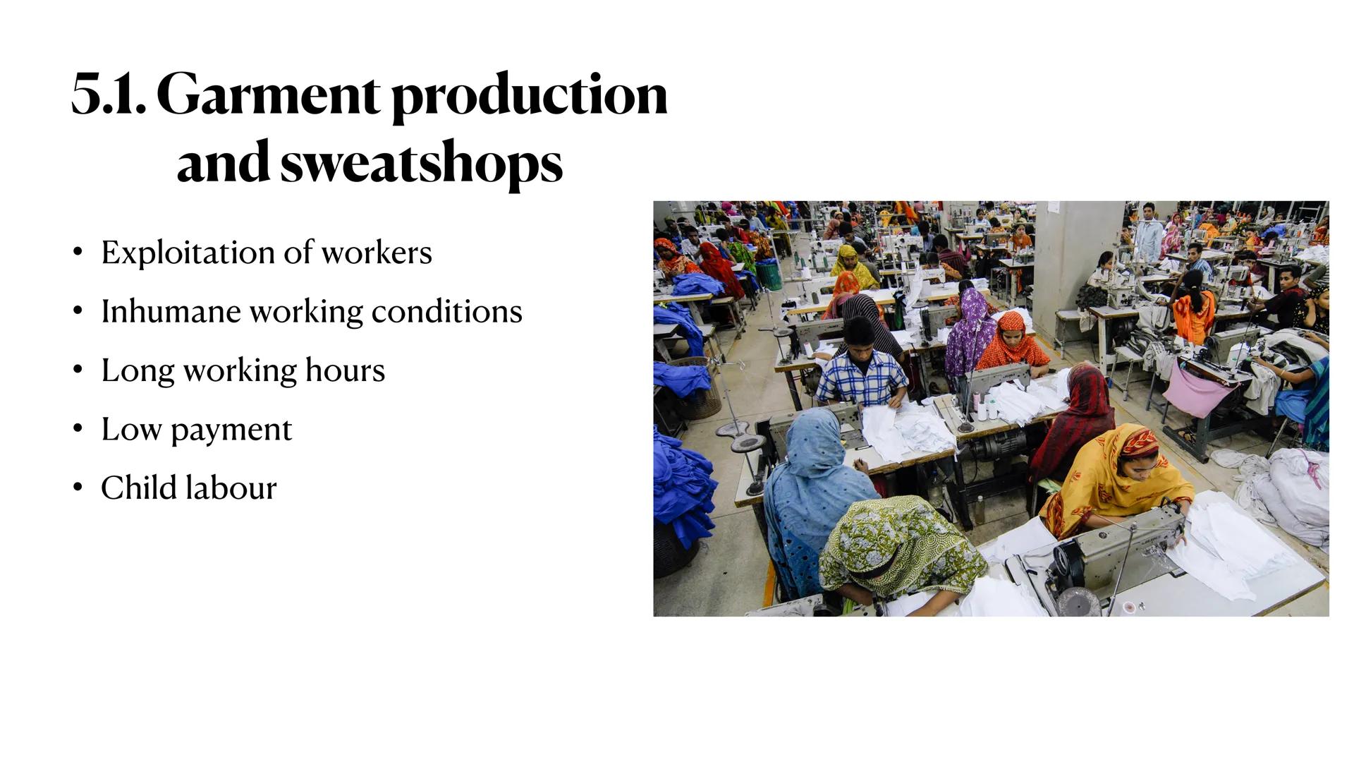 Globalisation ●
●
1. Definition
• 2. Global issues
• 3. Eras of globalisation
●
4. Chances and challenges of globalisation
●
5. Garment prod