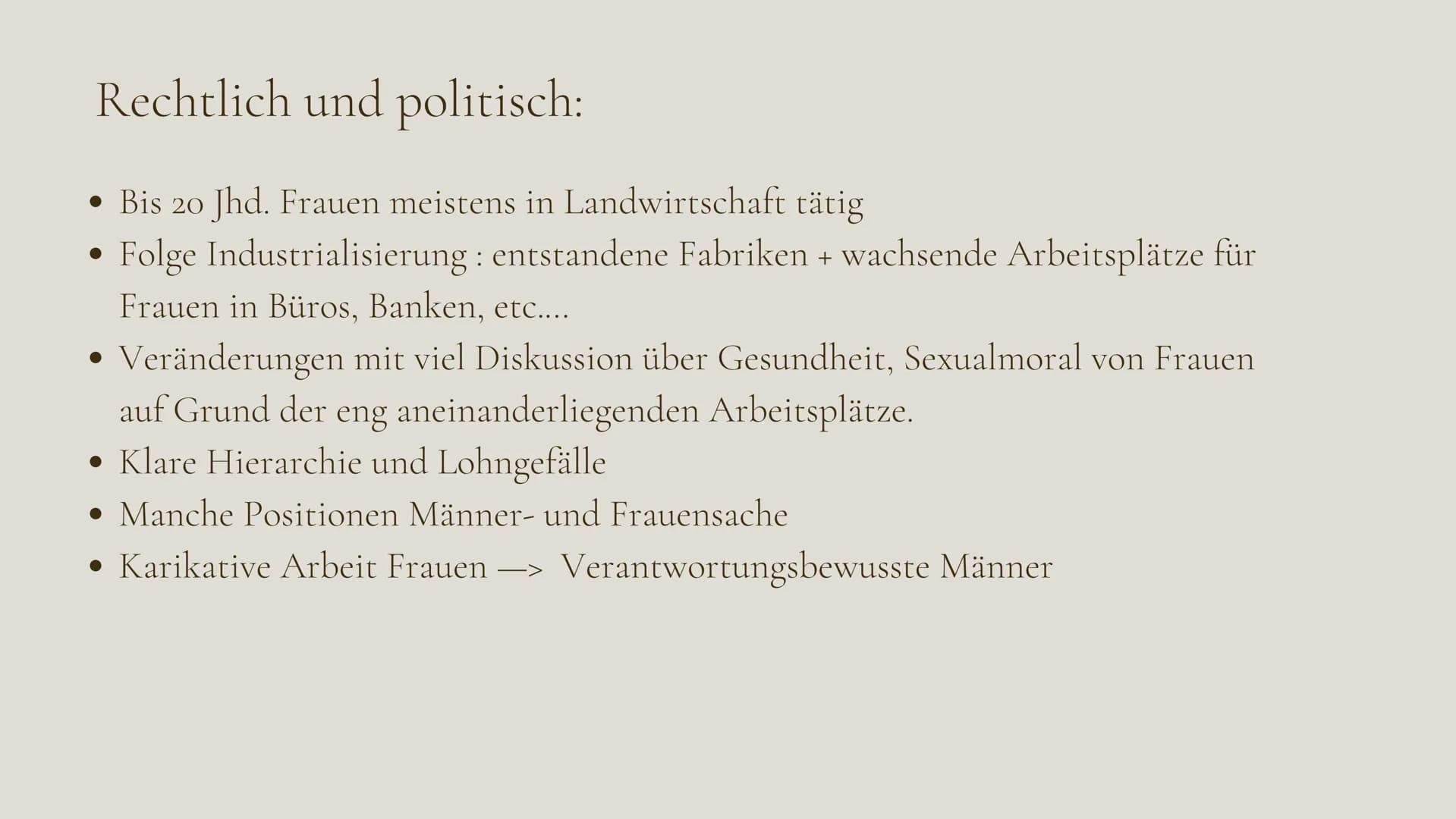 
<h2 id="emanzipationderfraudefinition">Emanzipation der Frau Definition</h2>
<p>Die Emanzipation der Frau beschreibt den Prozess der rechtl