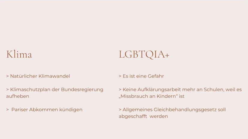 1. SEPTEMBER 2021
AfD
Alternative für Deutschland
VON: FARAH, ISRA, KÜBRA UND VIKTORIA 3
INHALTSVERZEICHNIS
> Vita der Spitzenkandidatin
> G