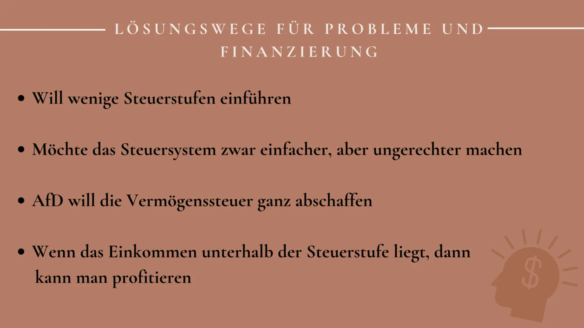 1. SEPTEMBER 2021
AfD
Alternative für Deutschland
VON: FARAH, ISRA, KÜBRA UND VIKTORIA 3
INHALTSVERZEICHNIS
> Vita der Spitzenkandidatin
> G