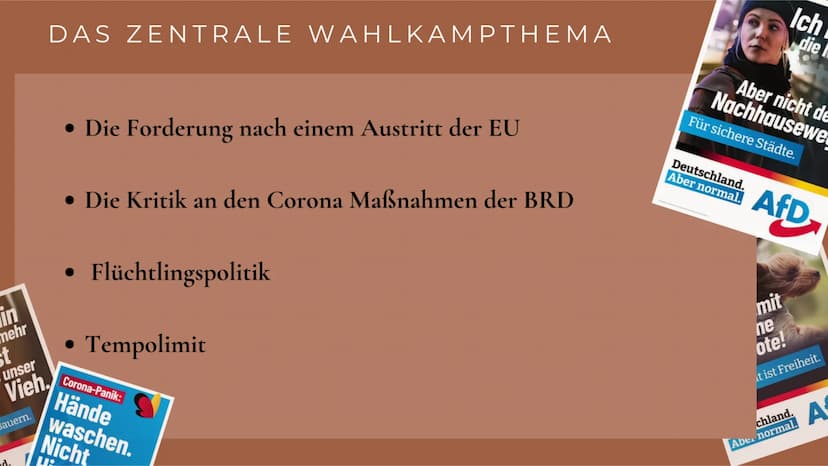 1. SEPTEMBER 2021
AfD
Alternative für Deutschland
VON: FARAH, ISRA, KÜBRA UND VIKTORIA 3
INHALTSVERZEICHNIS
> Vita der Spitzenkandidatin
> G