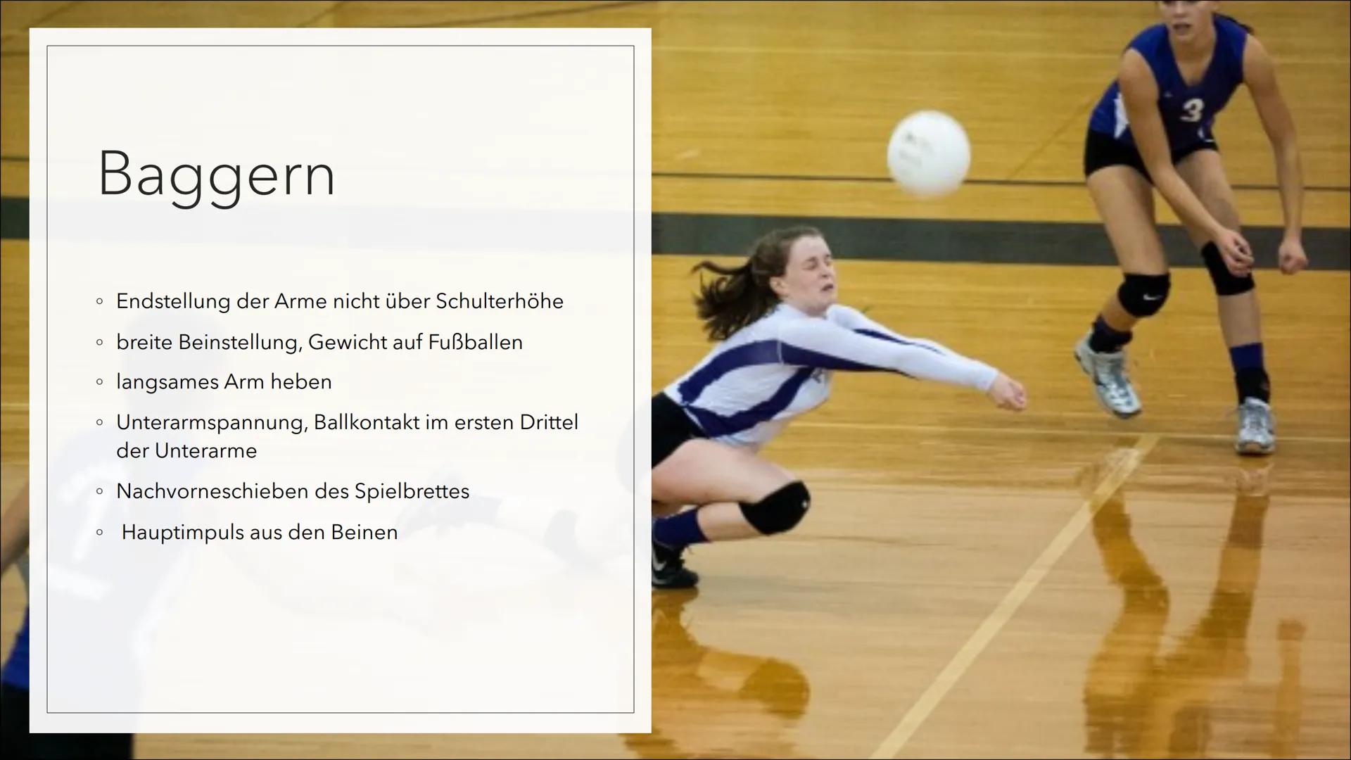 VOLLEYBALL
Magdalena Klobucar, 10a. Allgemeine
Vorstellung der
Sportart Volleyball
Vorstellen der
Techniken und
möglichen Taktiken
Inhaltsve