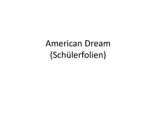 Know American Dream thumbnail